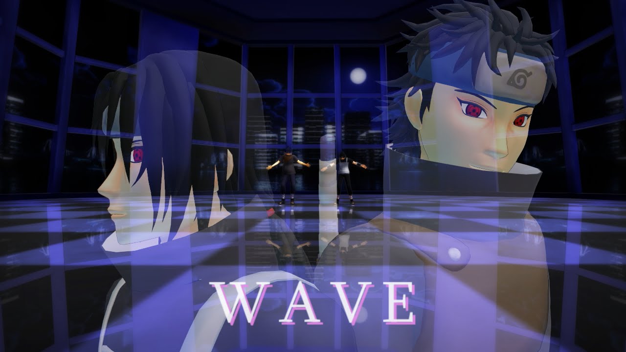 【MMD】イタチとシスイでWAVE【NARUTO】