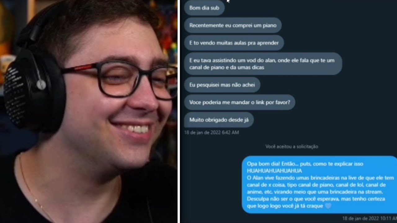 QUANDO ALGUÉM CAI NO BAIT DO ALAN 😂