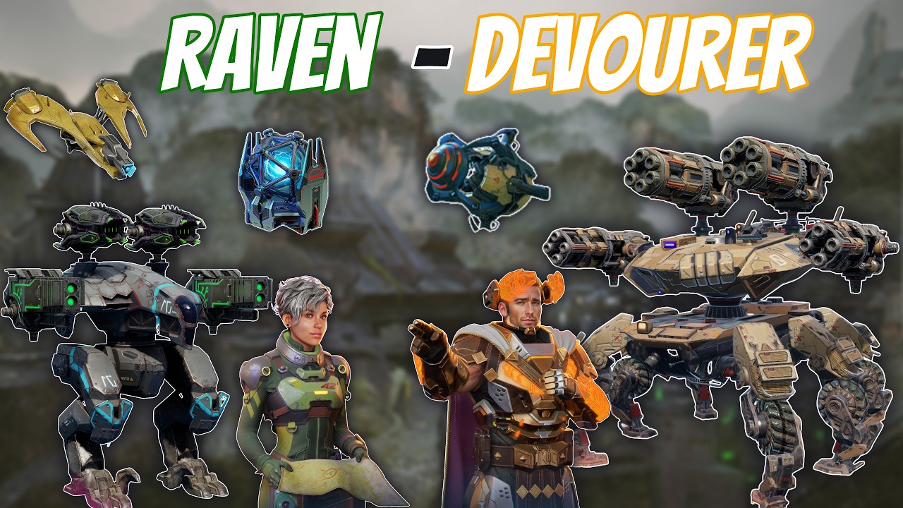 Raven - Hazard Blight & Devourer - Arbiter Equalizer | Gameplay | War Robots