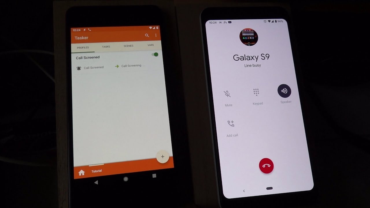 Tasker - Call Screening