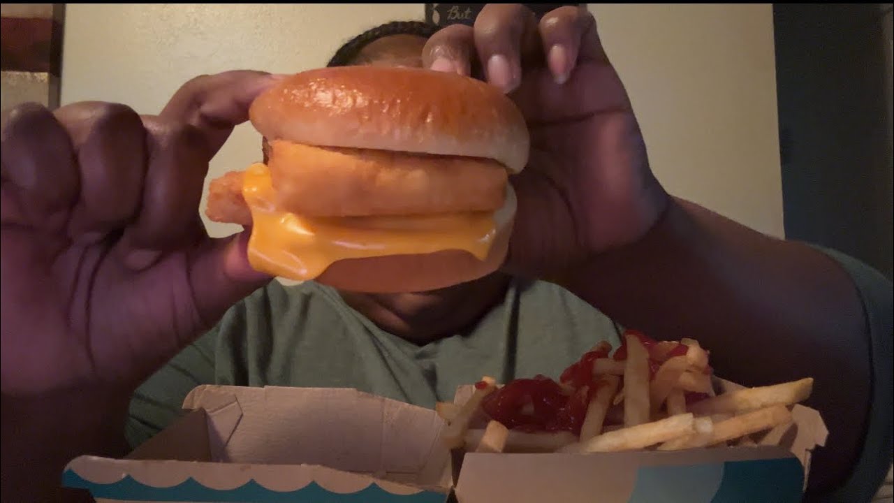 DOUBLE FILET O FISH MEAL • FISH FRIDAY •MCDONALD'S MADE IT FRESH 