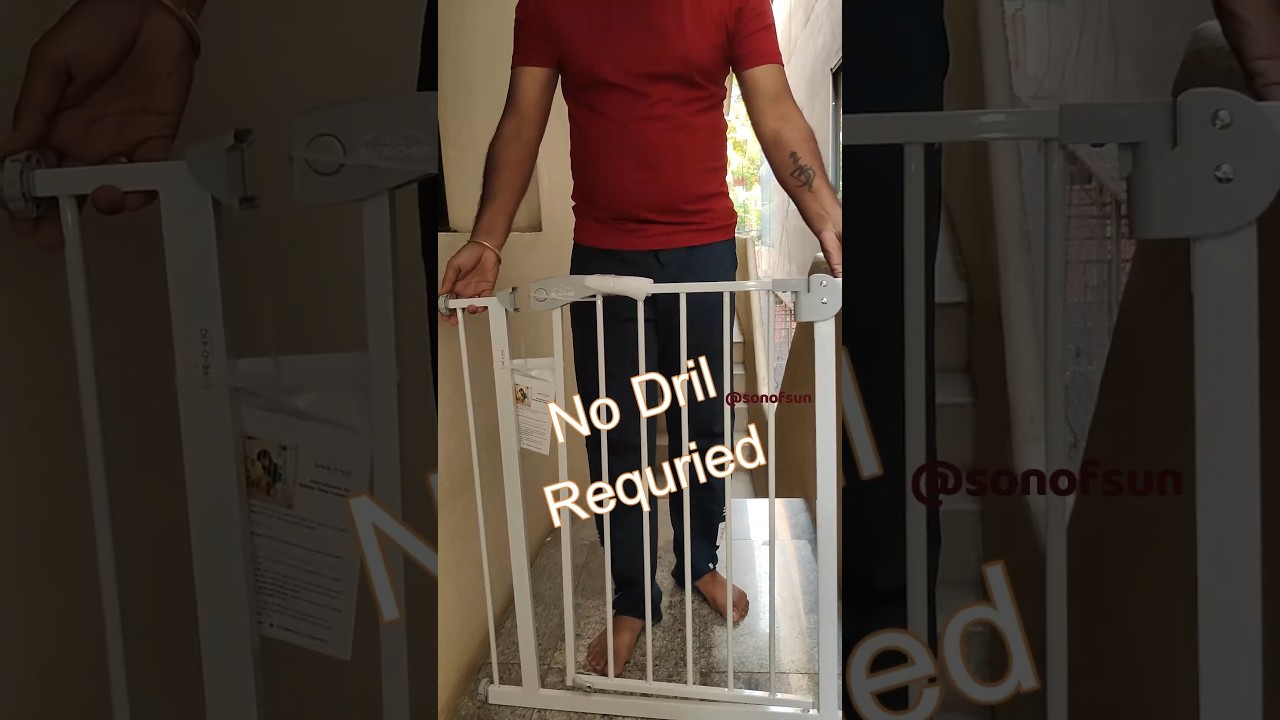Baby safety gate safety 🛟🦺. Gate for pet. No drill gates #flipkarthaul #flipkartsale #flipkart #vira