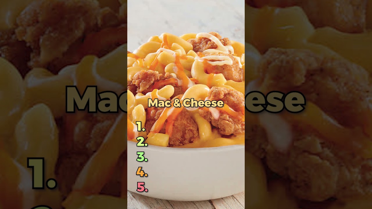 Let's RANK KFC Menu #food #kfc #ranking #foodnerd
