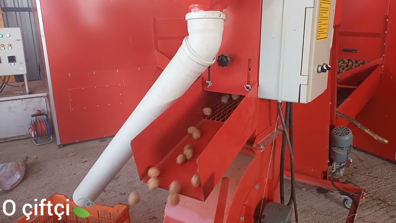 CEVİZ ÜFLEME VE KALİBRE MAKİNESİ