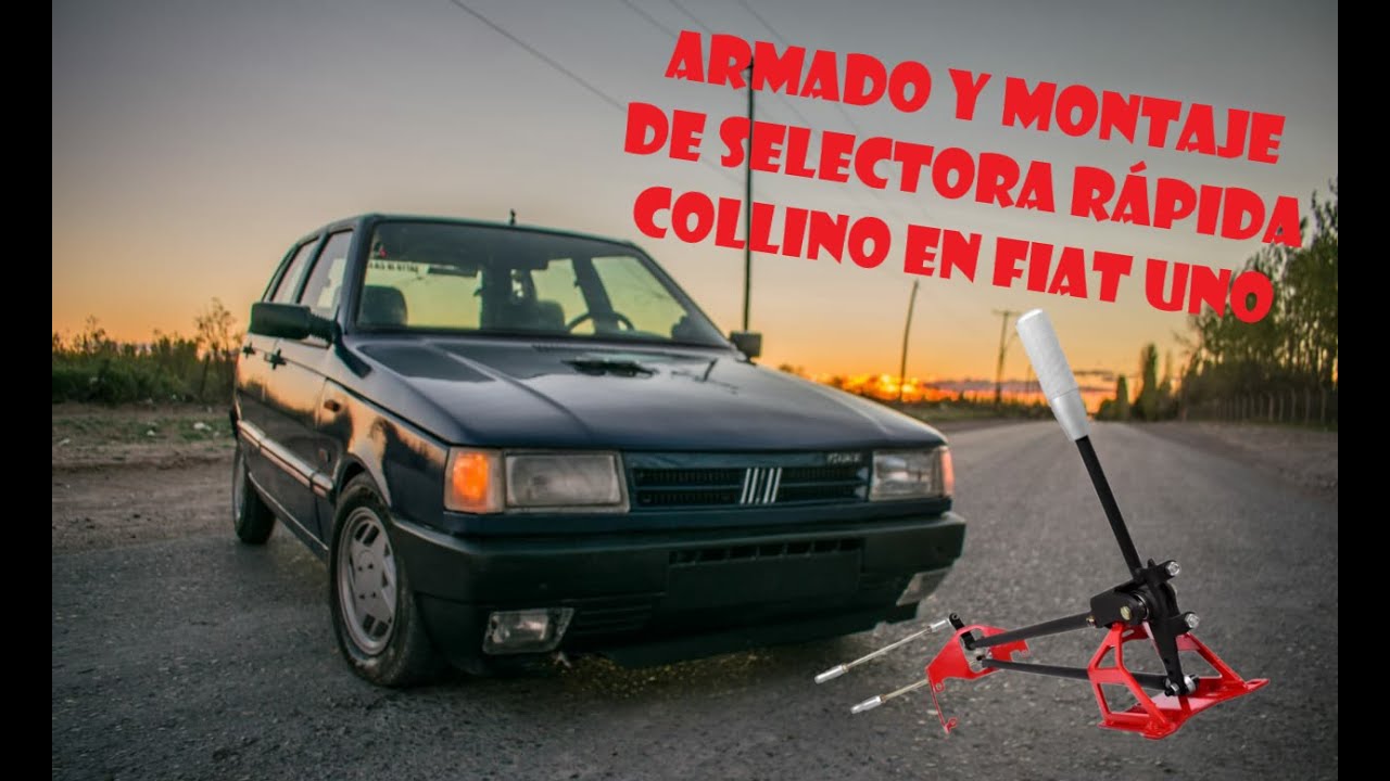 Armado y montaje de selectora rápida Collino en Fiat Uno
