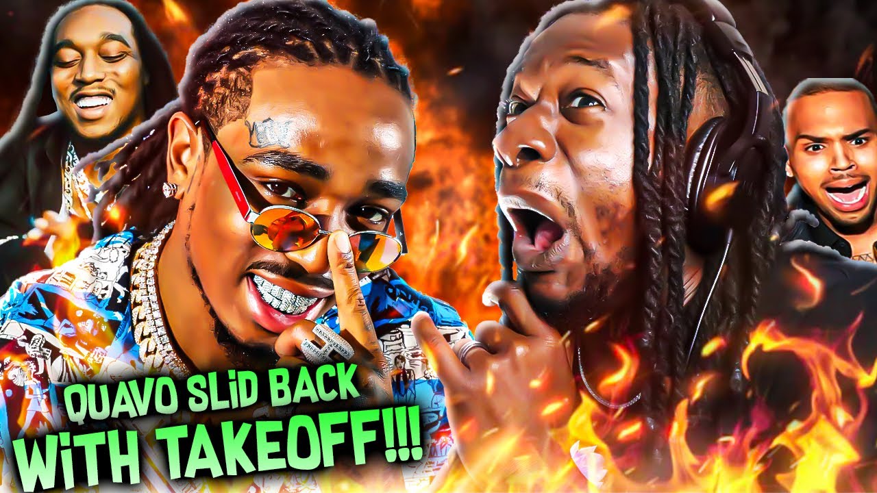QUAVO скользнул на спину Криса Брауна с разбегу! Реакция O.H.B.