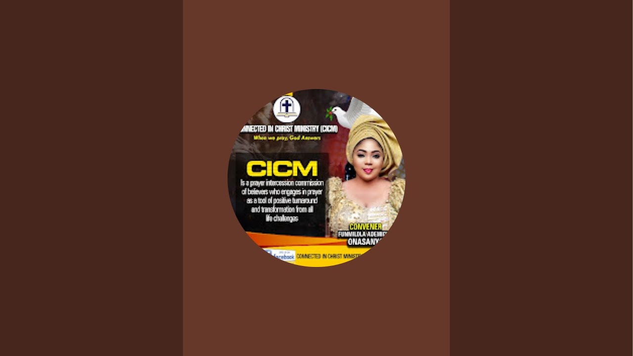 Connected In Christ Ministry - CICM is live