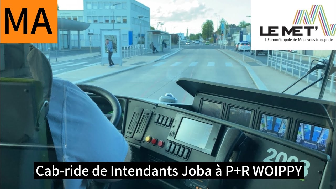 VAN HOOL ExquiCity 24 Hybrid Diesel - Ligne METTIS A - Réseau LE MET' [METZ] - Vers WOIPPY St-Éloy 