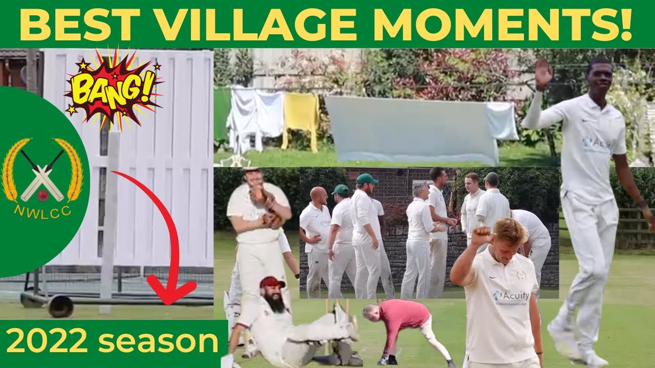 BEST VILLAGE MOMENTS 2022! | Cricket highlights w/ commentary | NWLCC