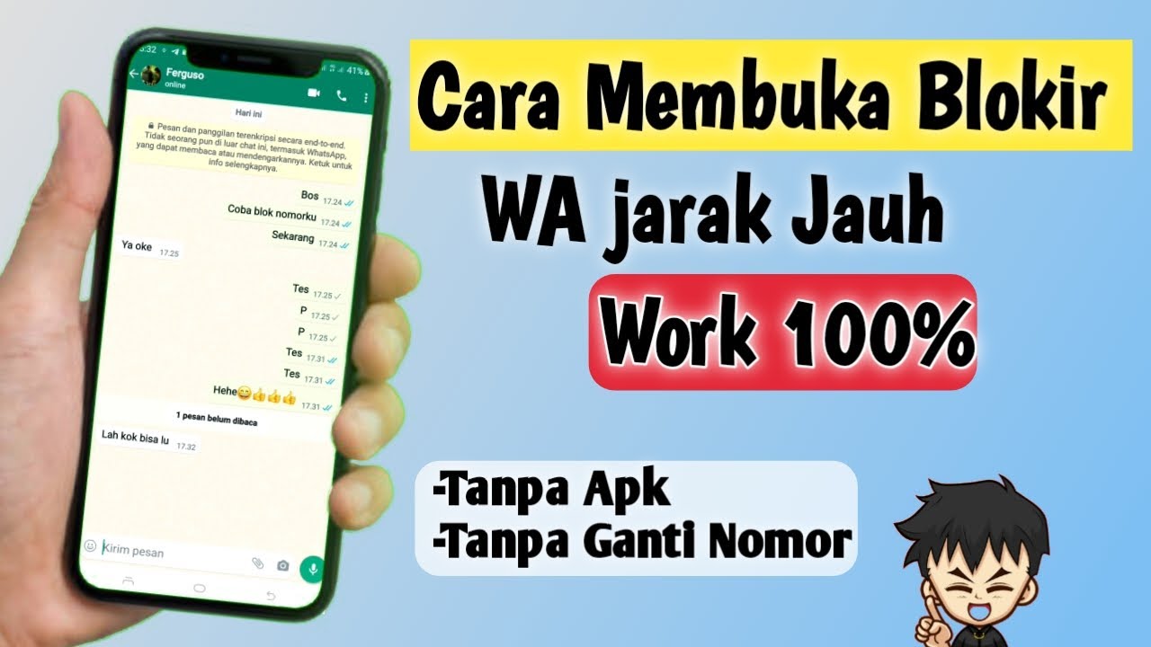 Cara membuka blokiran wa tanpa mengganti nomor