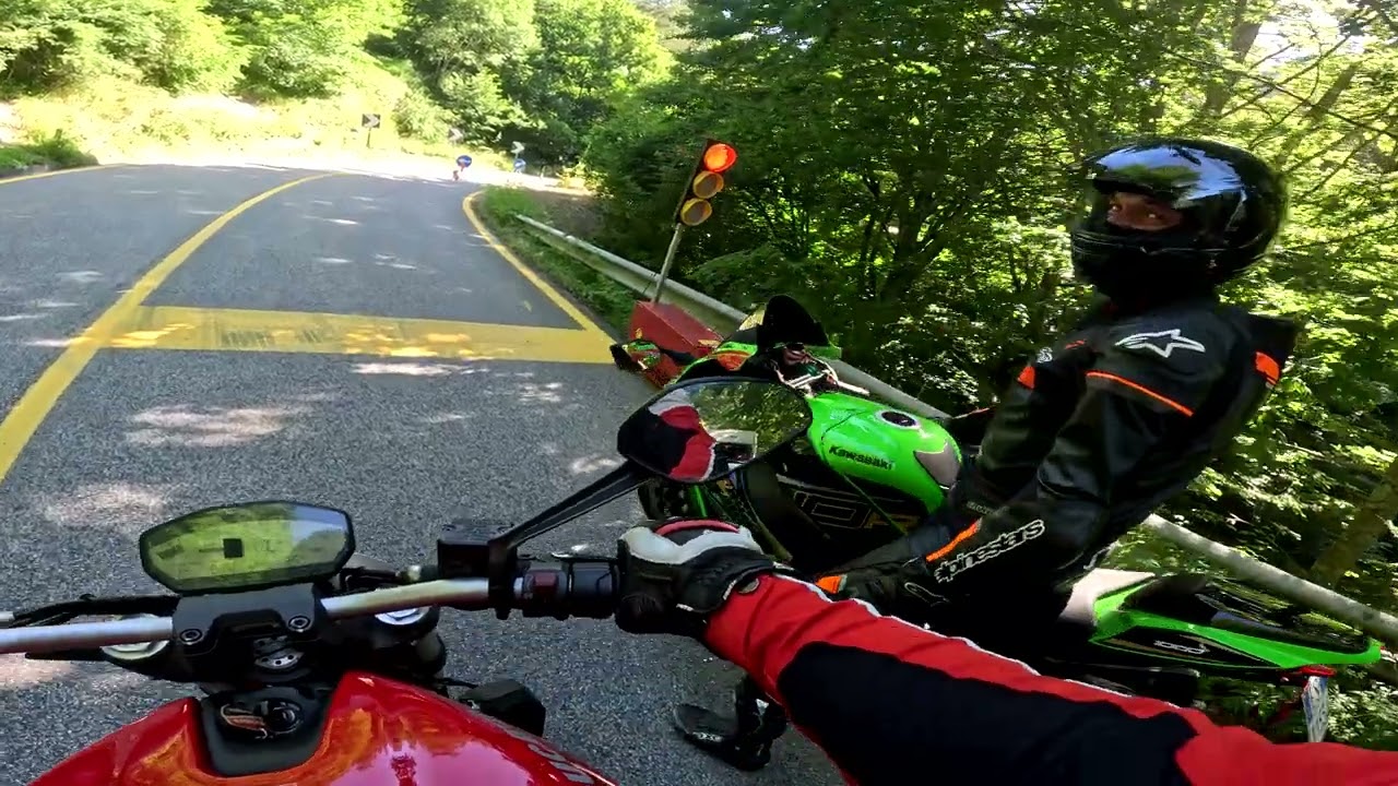 Passo dei Mandrioli in Moto - Salita + Discesa (da Bibbiena a Bagno di Romagna) - 11/07/2024