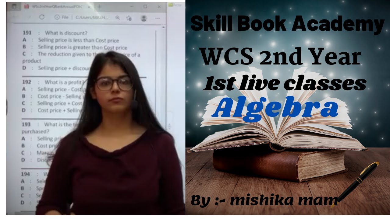WCS Live Class -1 | WCS 2nd year for all trade | Complete course | ITI Exam 2021