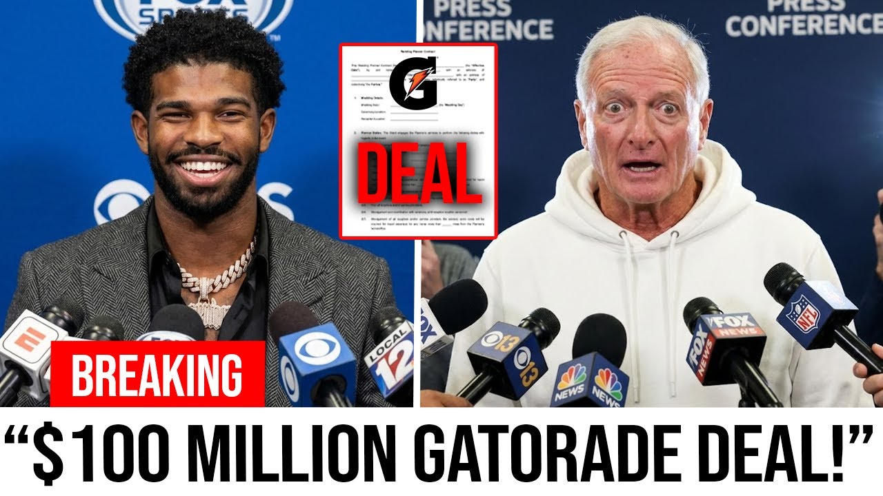 THIS IS HUGE: SHEDEUR SANDERS GOES OFF On NFL WORLD With MASSIVE GATORADE DEAL!