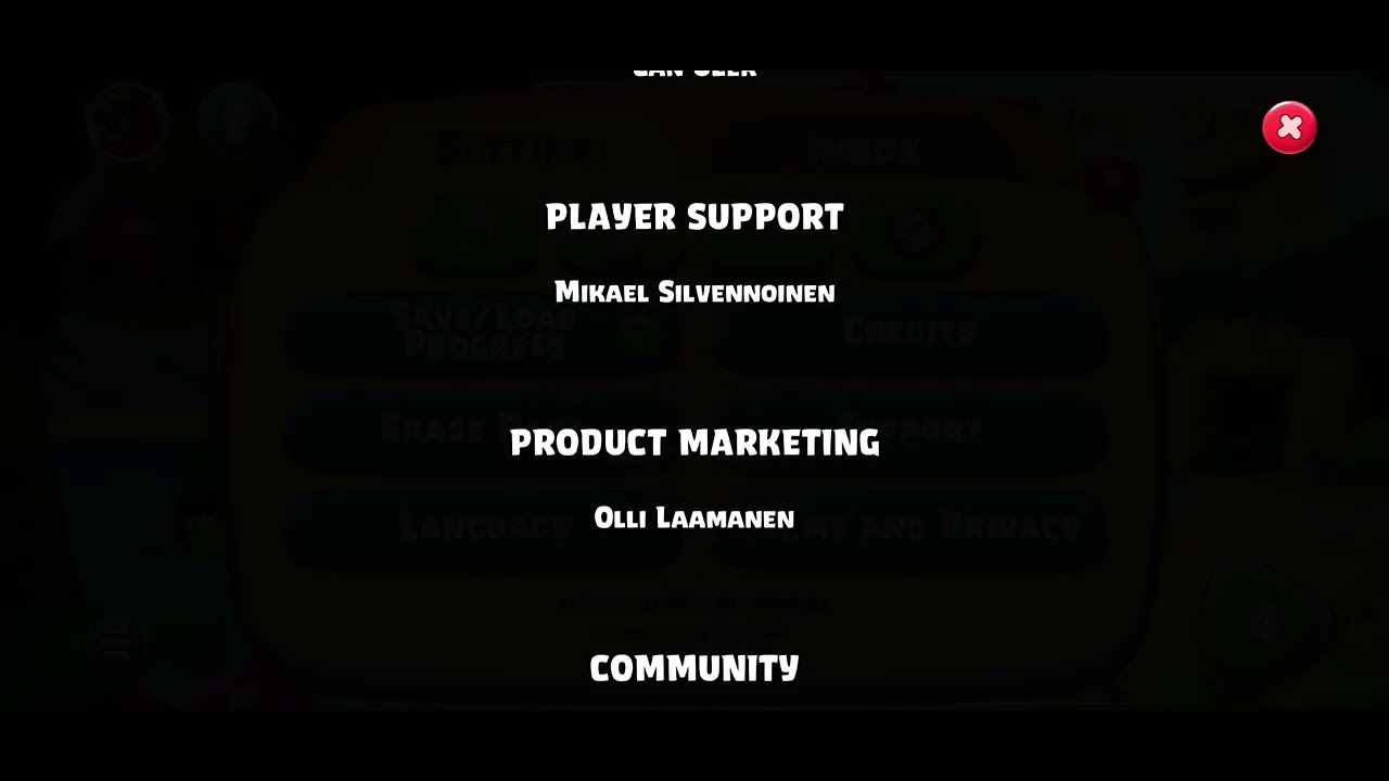 Angry Birds Journey Credits