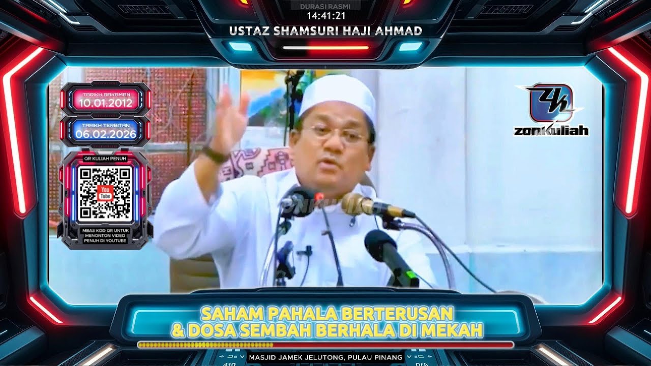 TAZKIRAH : Pencetus Pahala Berganda (Bahana Copacabana) - Ustaz Shamsuri Ahmad