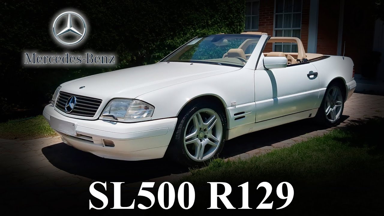 El convertible más exclusivo de México en los 90. Mercedes-Benz SL500