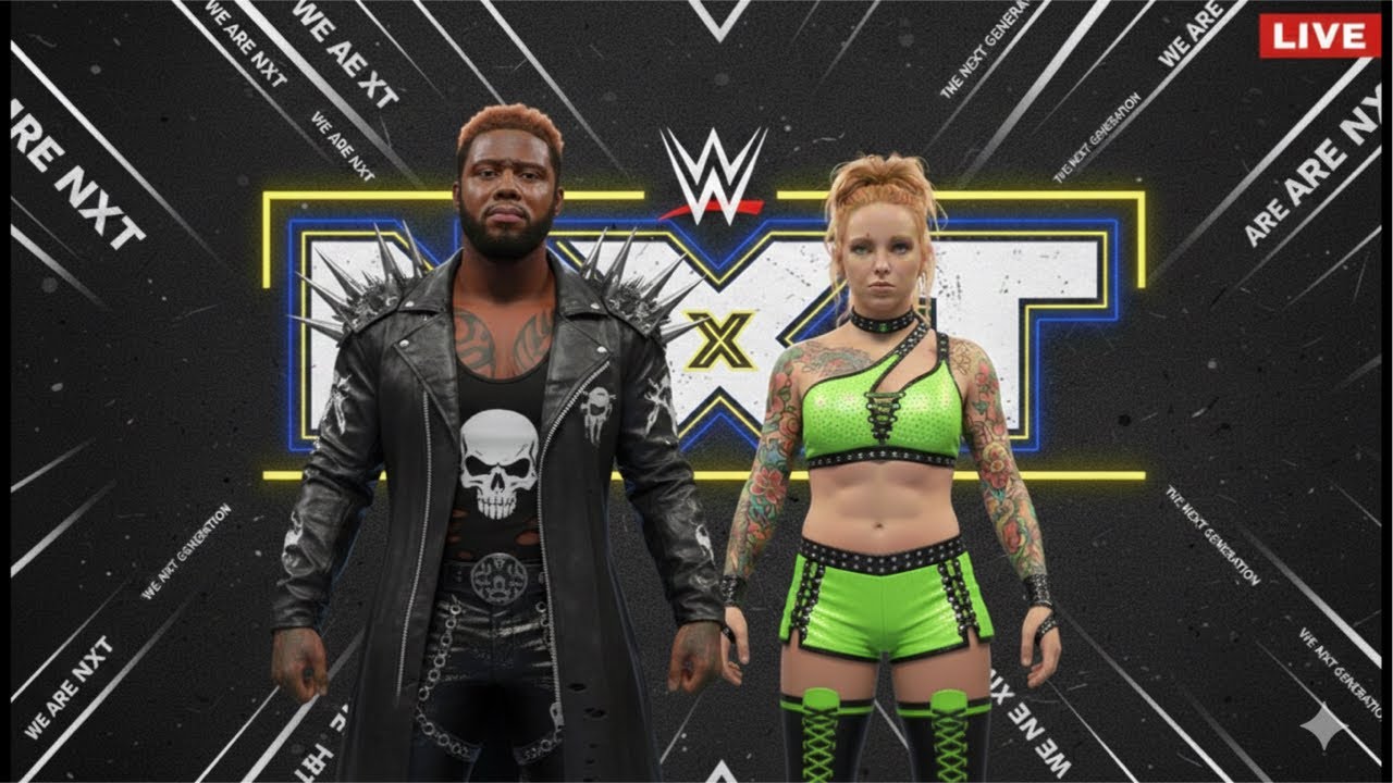 Wwe Nxt live stream with the honor family #trickwilliams #nxt #wrestling