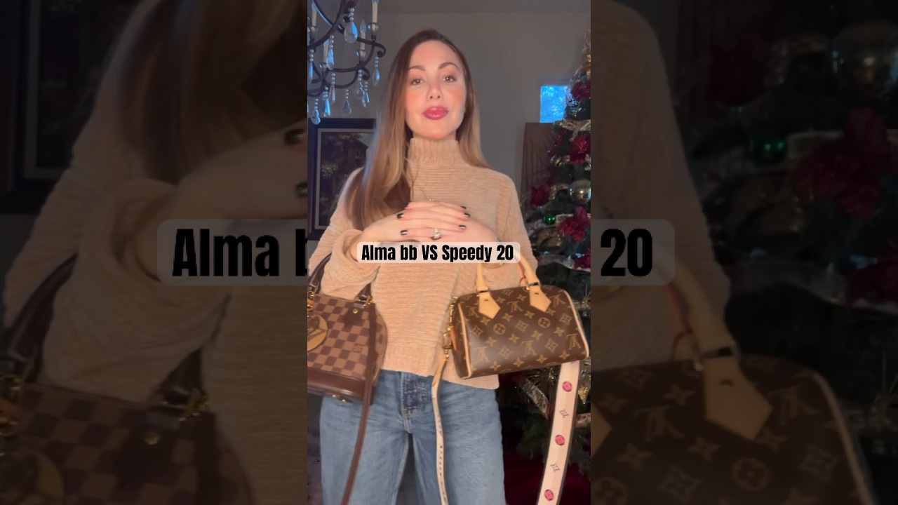 Are you team Alma bb or Speedy 20?🤩✨ #louisvuitton #almabb #baglover