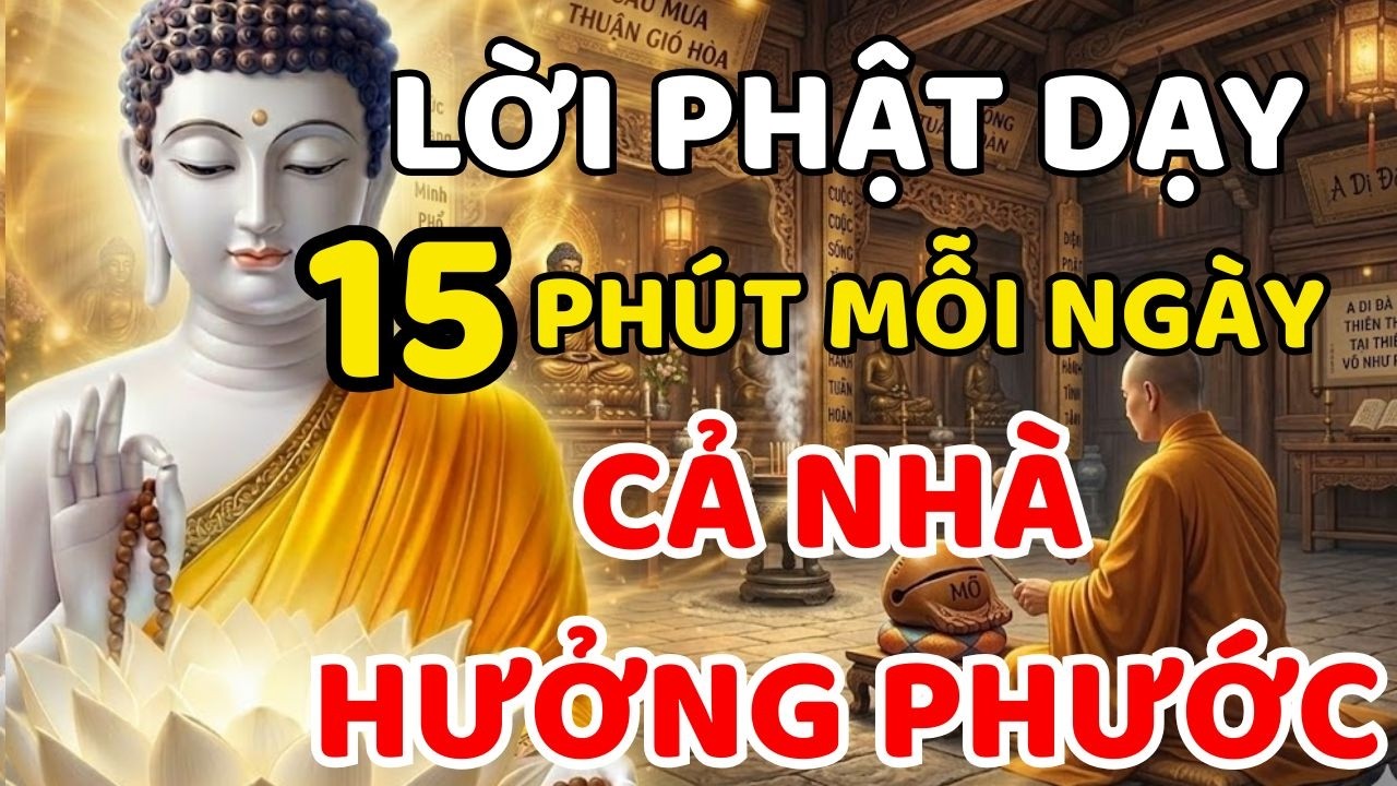 Lời Phật Dạy:Nhà Chỉ Cần 1 Người Biết Làm Điều Này, Mọi Cãi Vã Tiêu Tan – Phước Báu Đổ Về Cả Ba Đời!