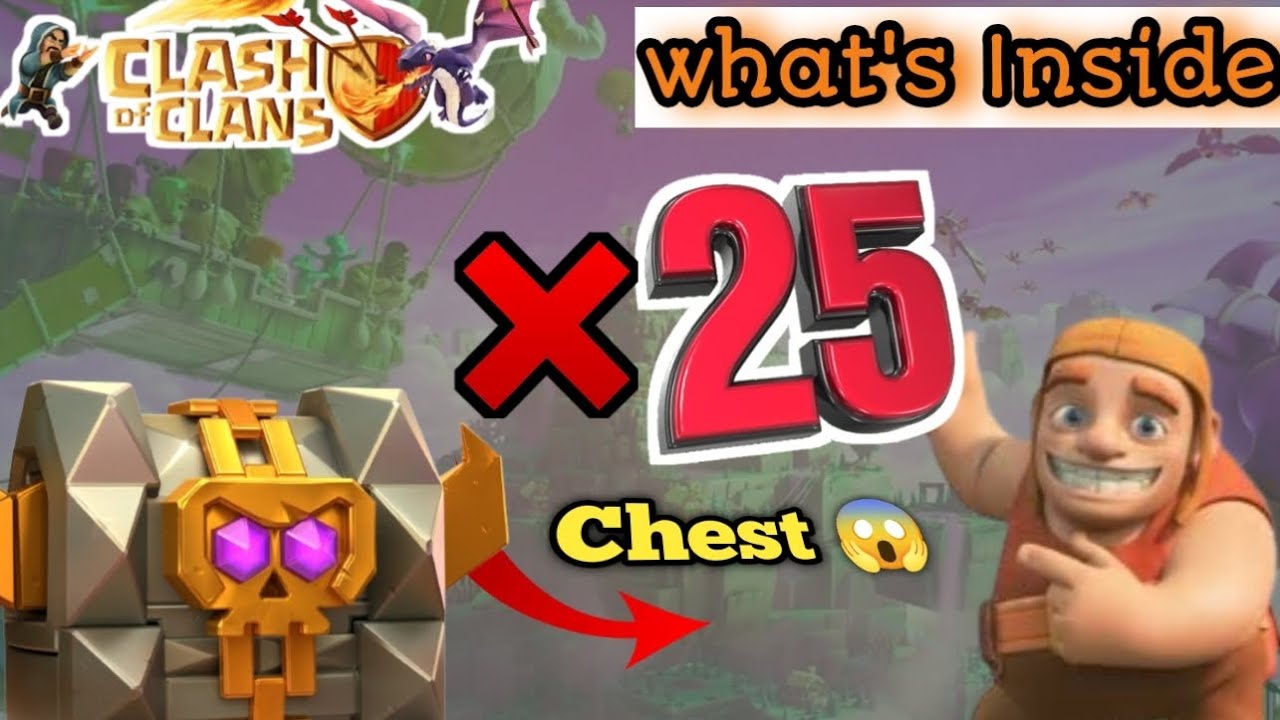 How much legendary chest luck 💯 ❓ CLASH OF CLEAN 
