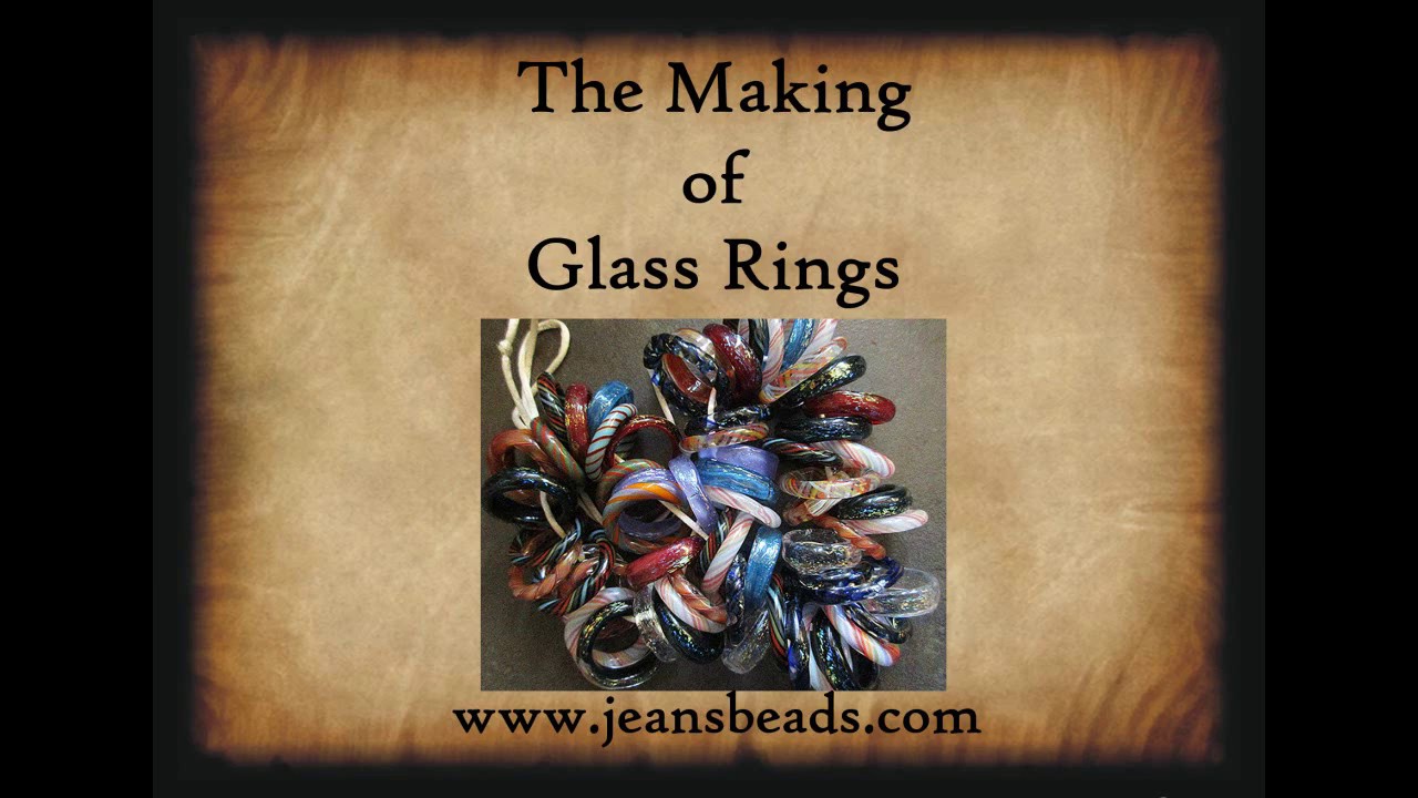 Making a Glass Ring  Lampworking by Jeannie Cox