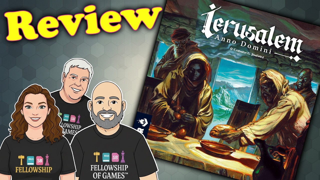 Обзор игры Jerusalem: Anno Domini | Уникальная евроигра, в которую стоит сыграть?
