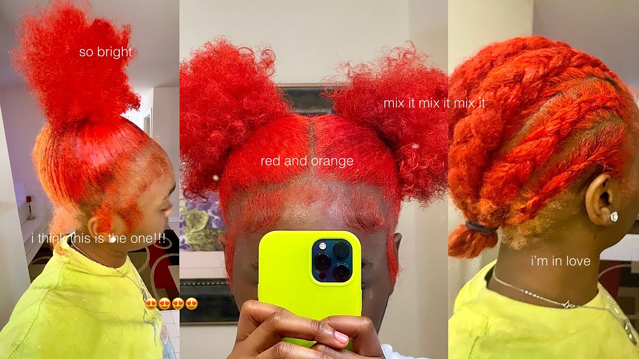 SOOO I DYED MY HAIR RED AND ORANGE…MY HAIR DAMAGED?!?