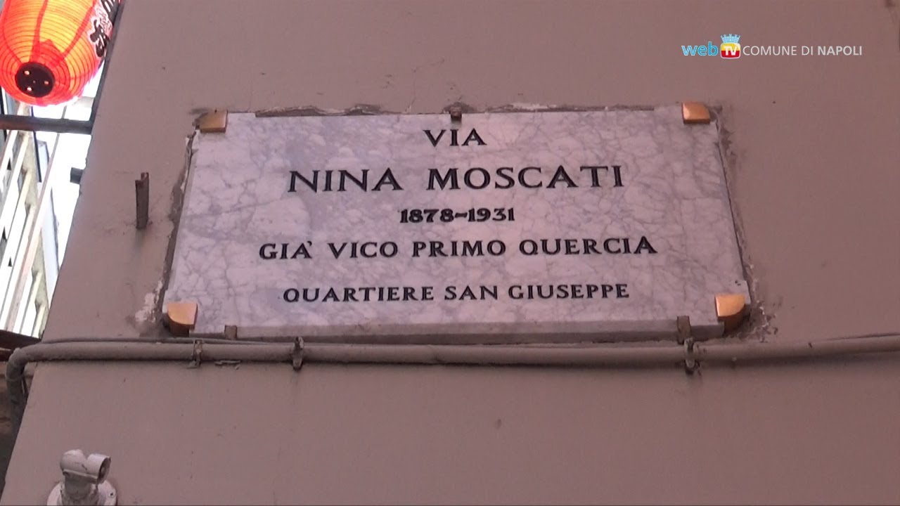 Intitolata Via Nina Moscati, una vita al fianco dei bisognosi
