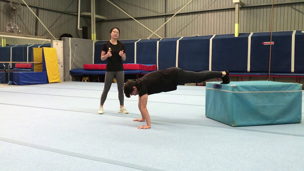 Adults Gymnastics - Introduction to handstands for beginners