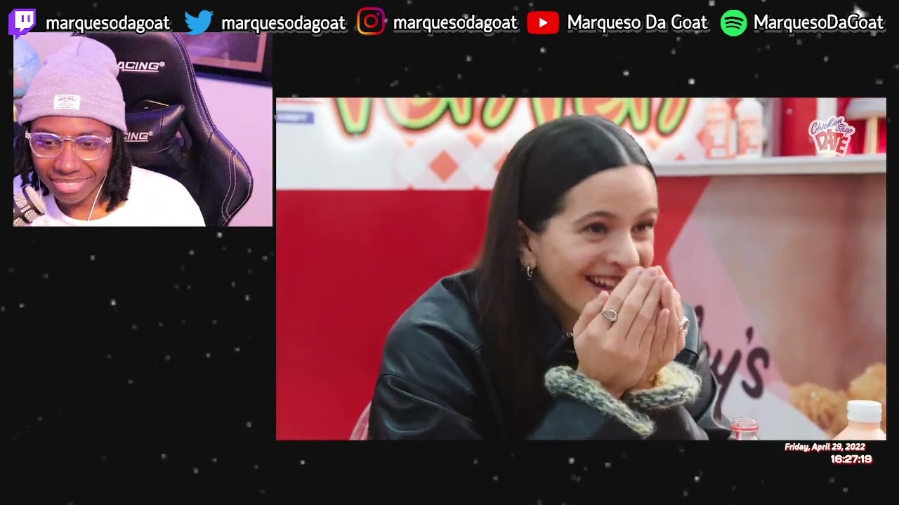 Amelia Dimoldenberg - CHICKEN SHOP DATE w ROSALÍA | REACTION