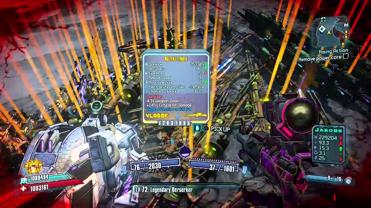 Borderlands 2.   so many legendaries...