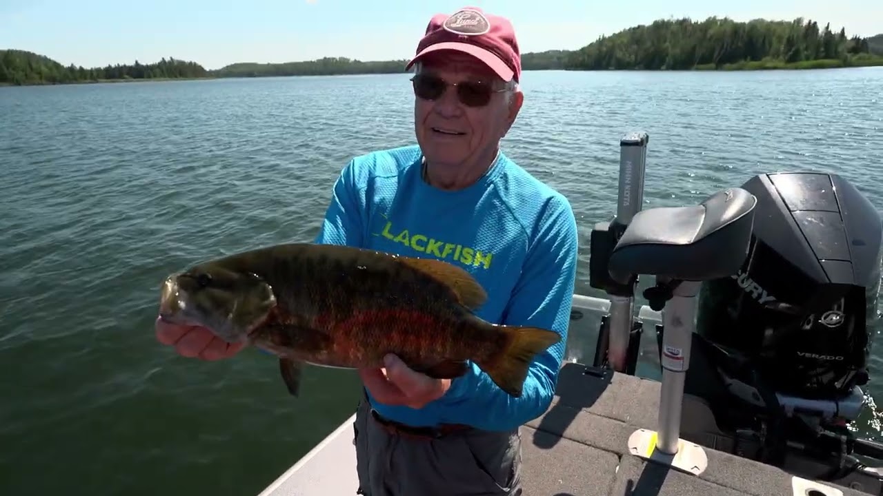 Al Lindner Goes Smallmouth Bass Fishing in Sunset Country