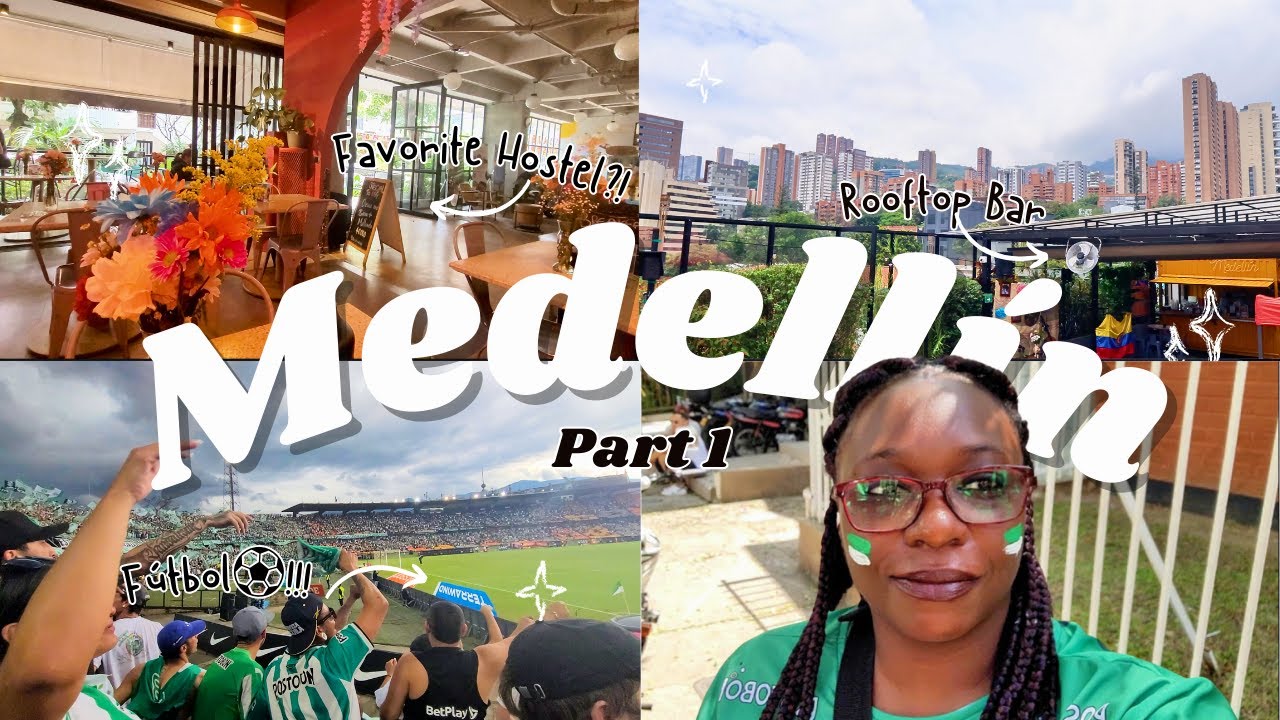 Medellín✈️ | Viajero Hostel | First Fútbol Game | Solo Travel