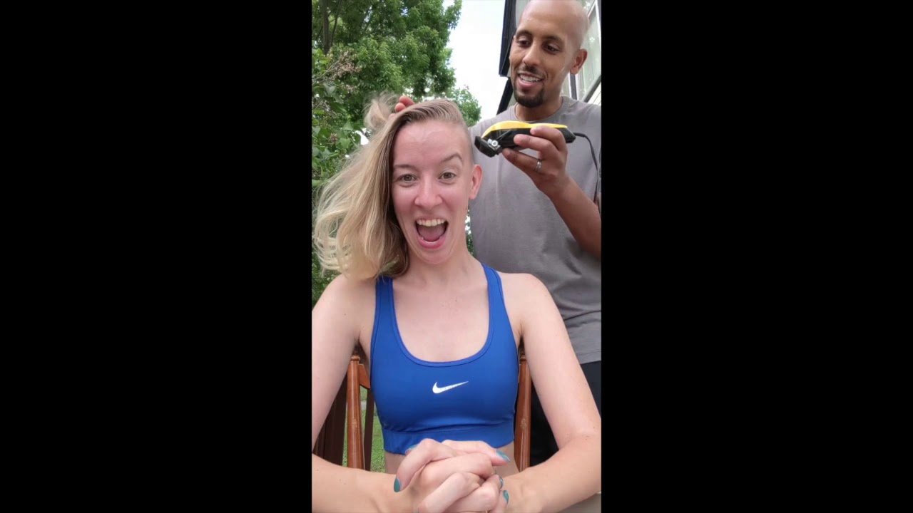 I shaved my head!