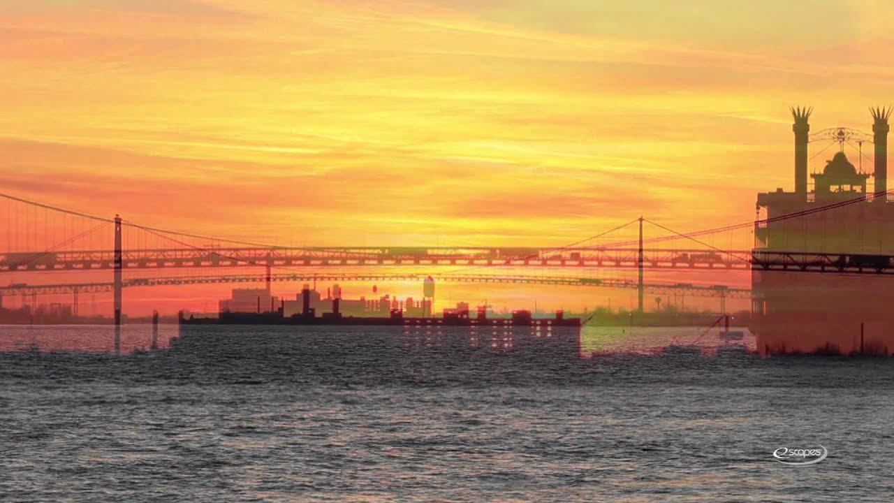 eScapes TV - Ambassador Bridge Sunset - featuring Teddy Pendergrass' 