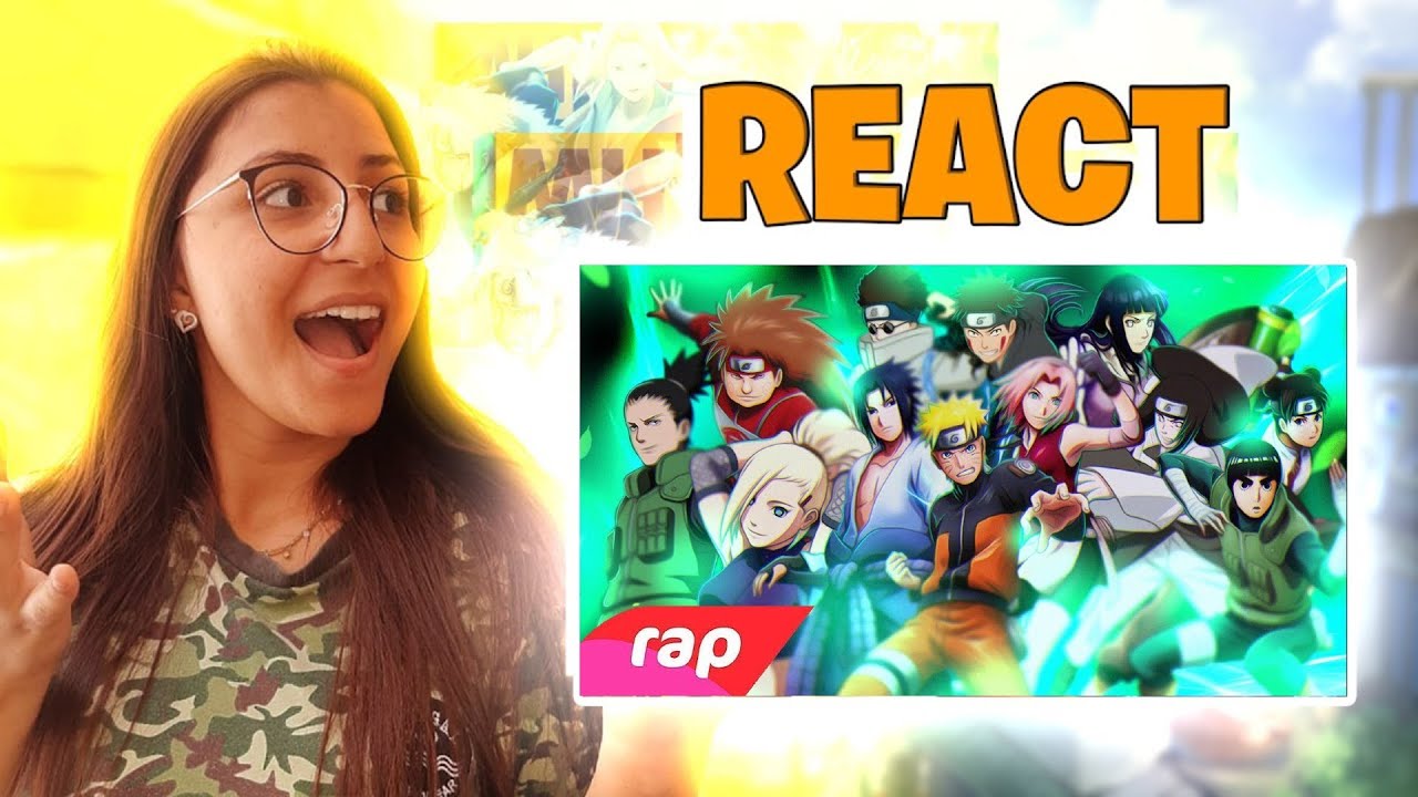 MINHA IRMÃ REAGINDO AO RAP DOS 12 DE KONOHA!