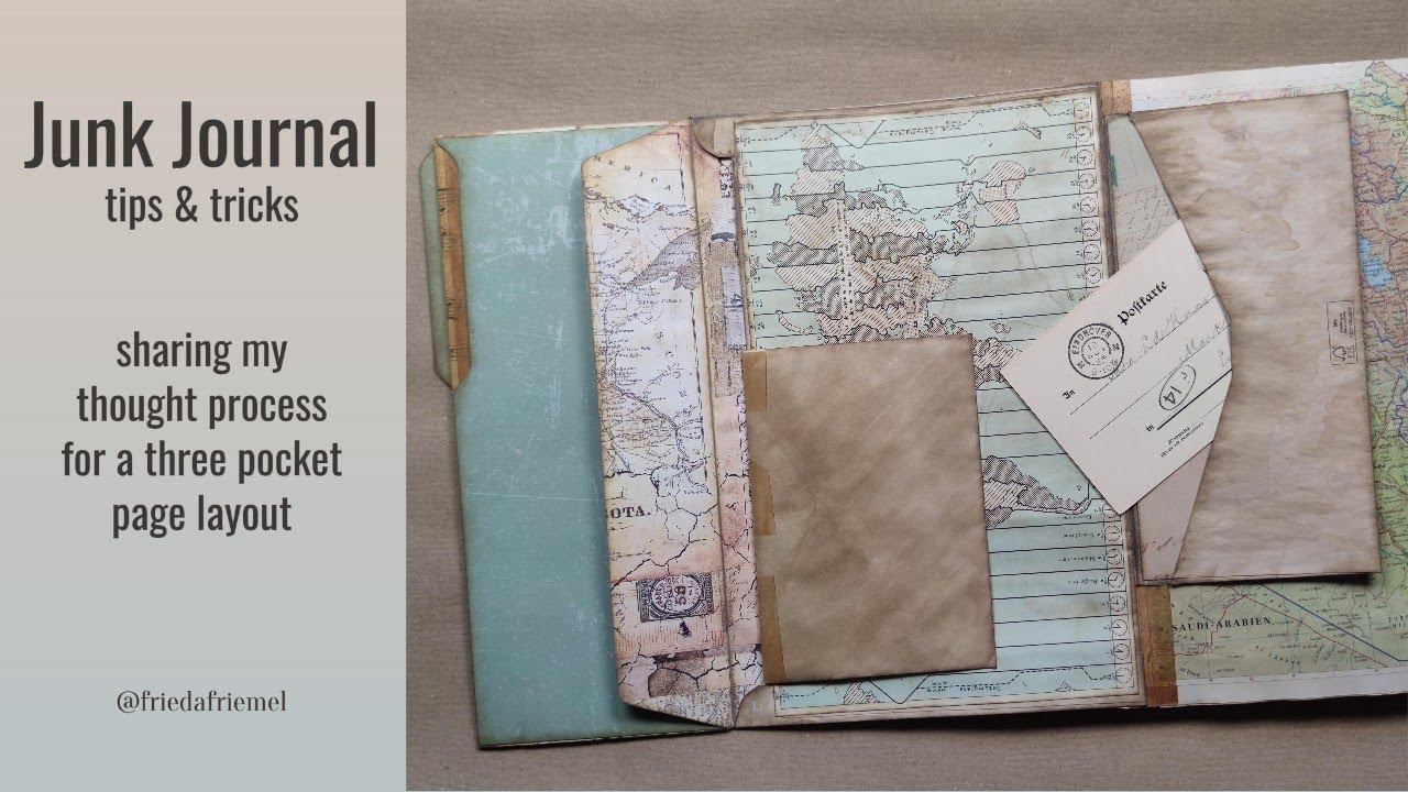 Sometimes it's just the simplest things - THE LAPBOOK ADVENTURE P6 #junkjournal  #tipsandtricks