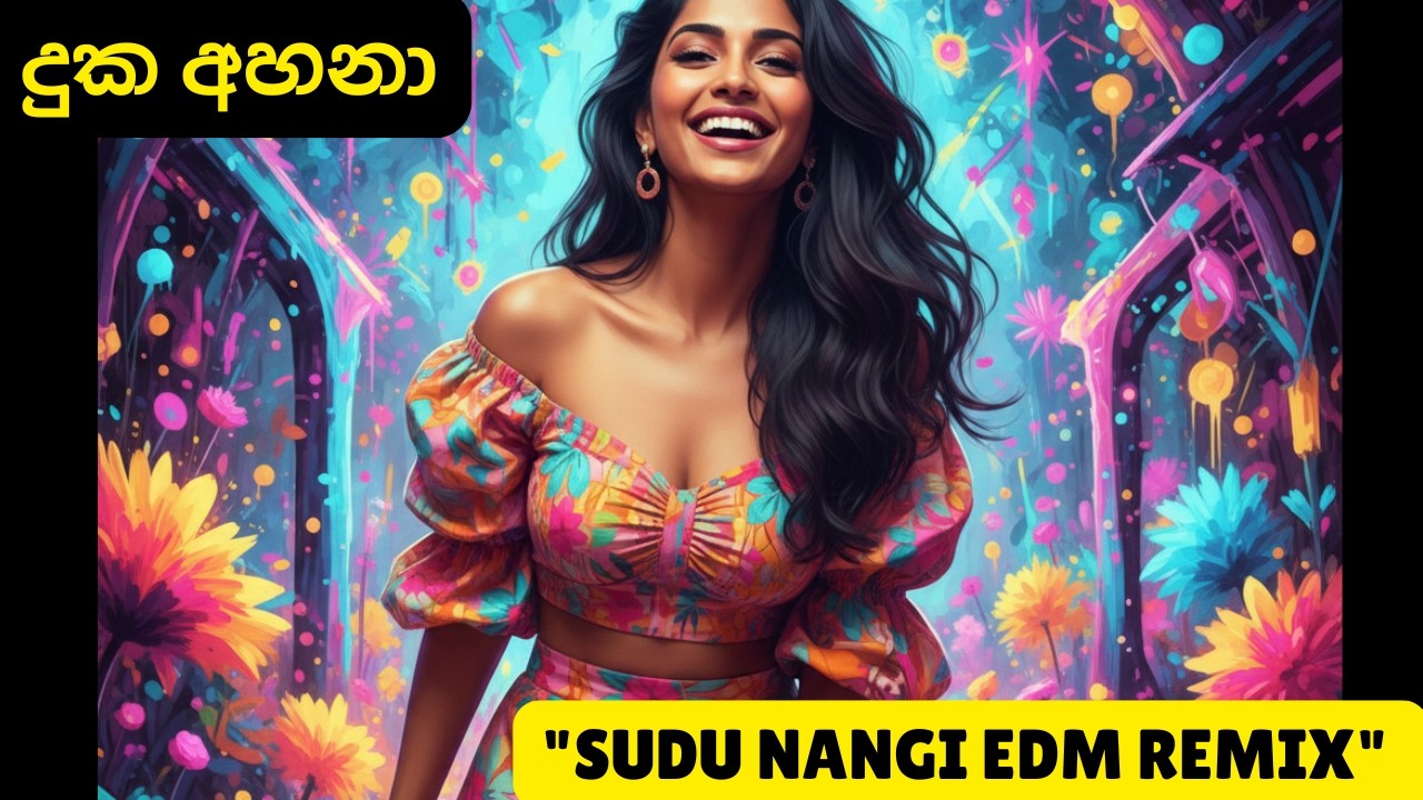 Sudu Nangi (දුක අහනා) - Dimanka Wellalage | EDM Remix by NEditzMusic #edm #edmsrilanka