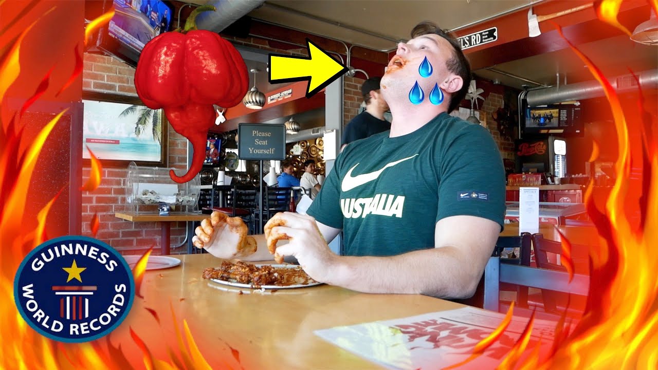 CAROLINA REAPER WINGS CHALLENGE (UNDEFEATED)│WORLD'S HOTTEST PEPPER!