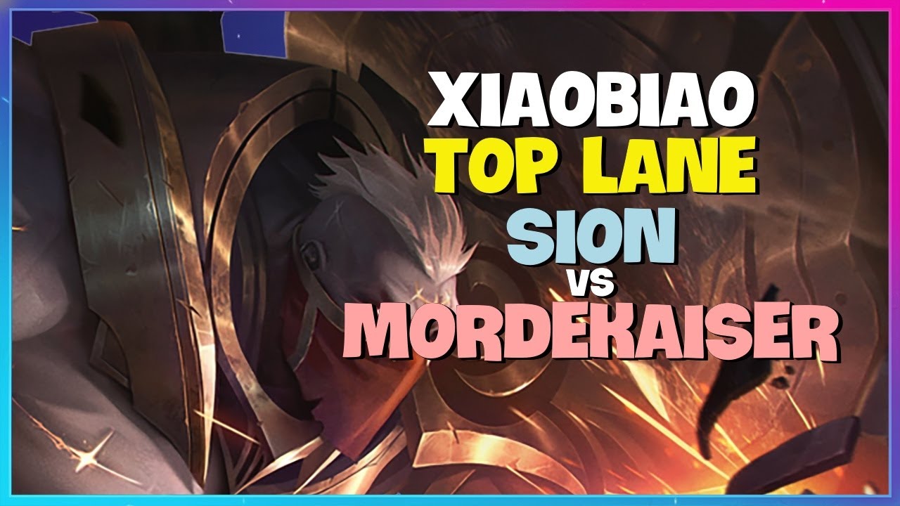 XiaoBiao Master Tier Sion Macro Masterclass Engsub