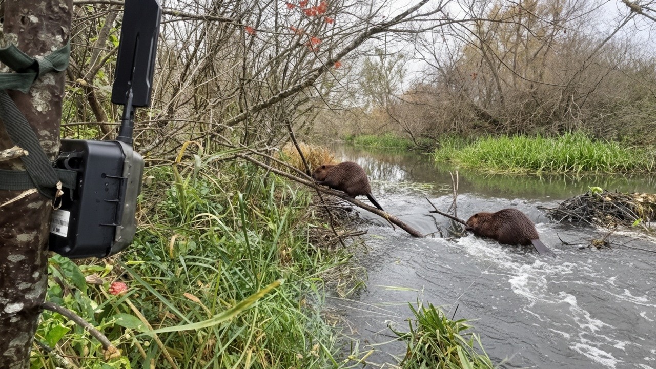 Beaver Family Rebuilds Their Dam Overnight – Nature’s Engineers at Work!