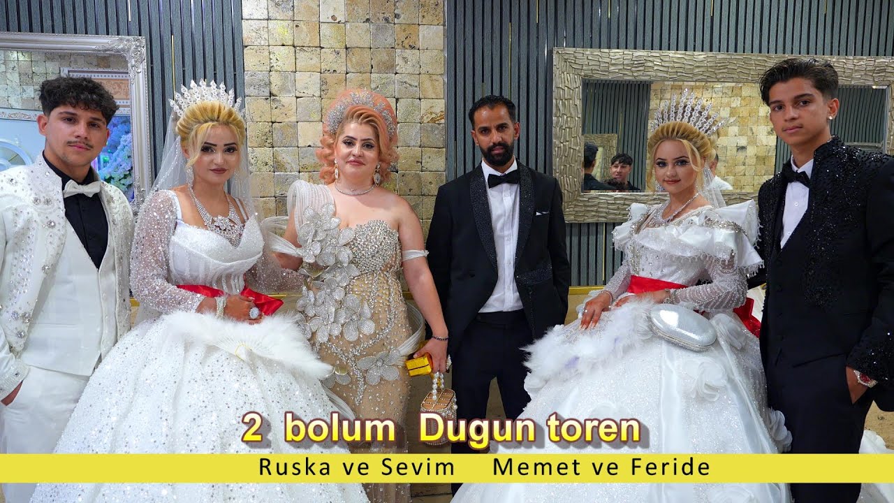 2 bolum Dugun toreni Ruska ve Sevim    Memet ve Feride  4K
