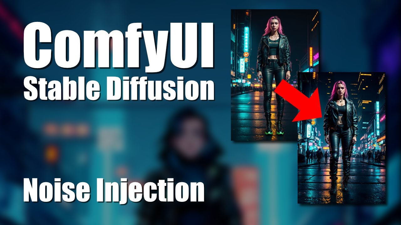 ComfyUI: Mehr Details mit Noise Injection | Stable Diffusion | Deutsch | Englische Untertitel