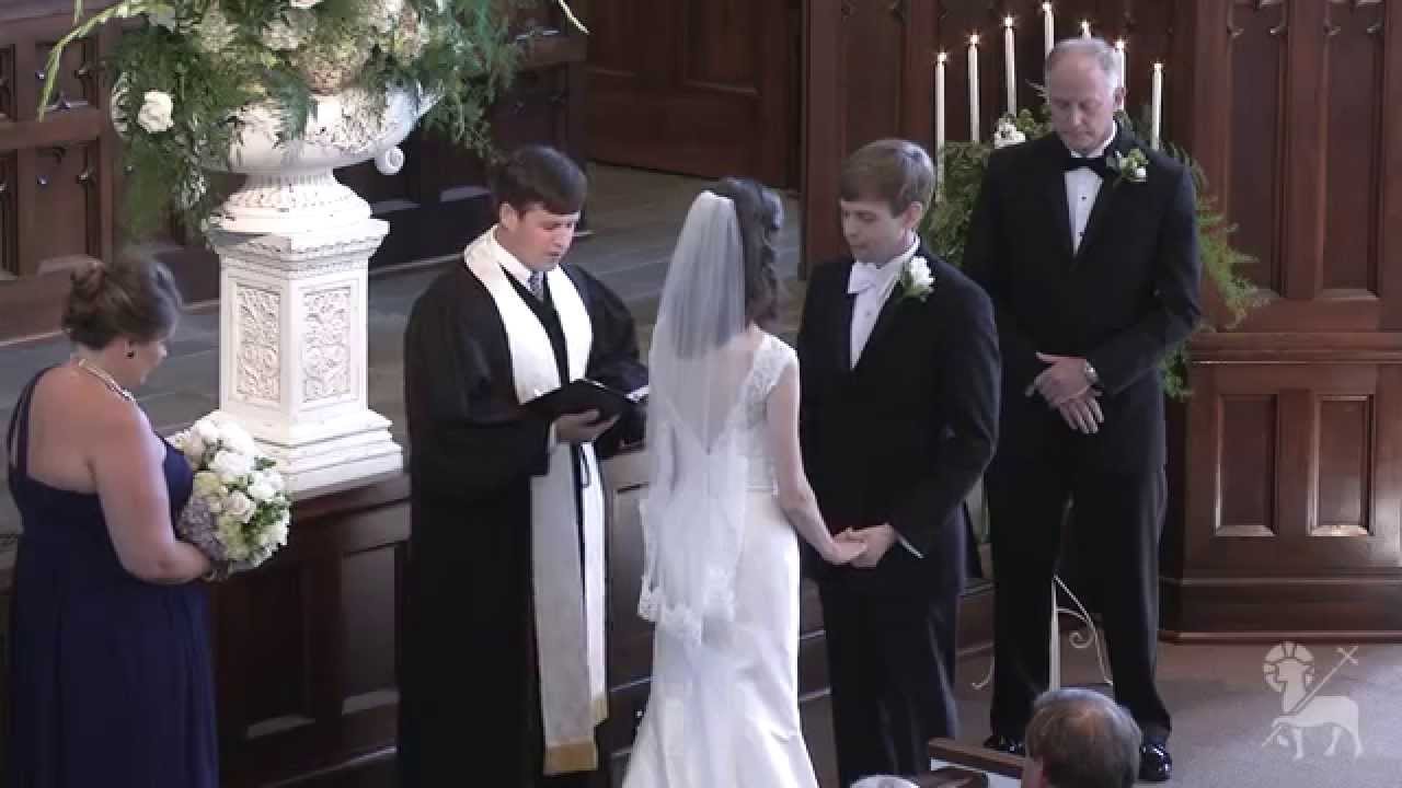 Amy Turner and Joshua Elder Wedding Ceremony