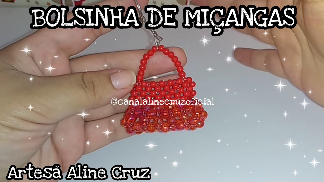 Bolsinha de Miçangas- Passo a Passo 👜