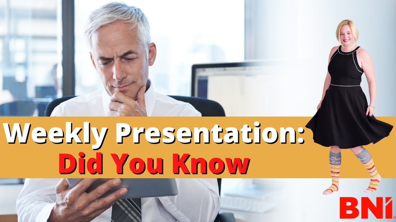 What to Say at a BNI Meeting