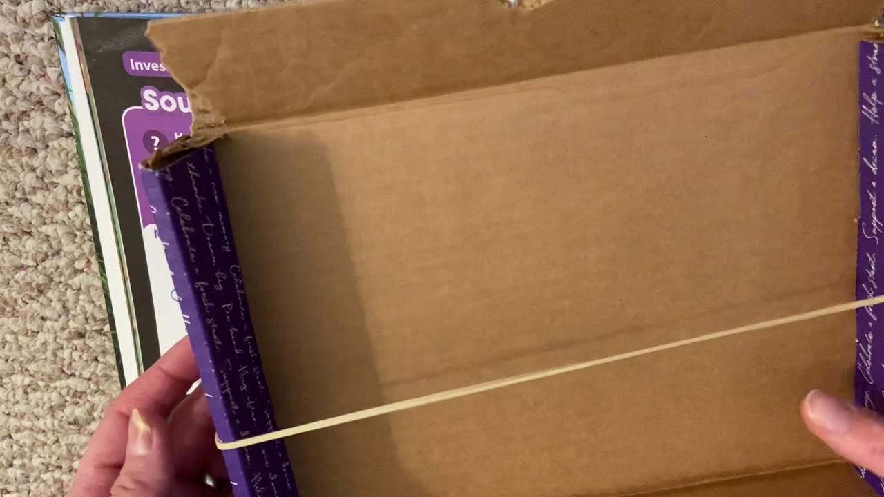 Science: Sound Rubber Band Experiment pg 6-7