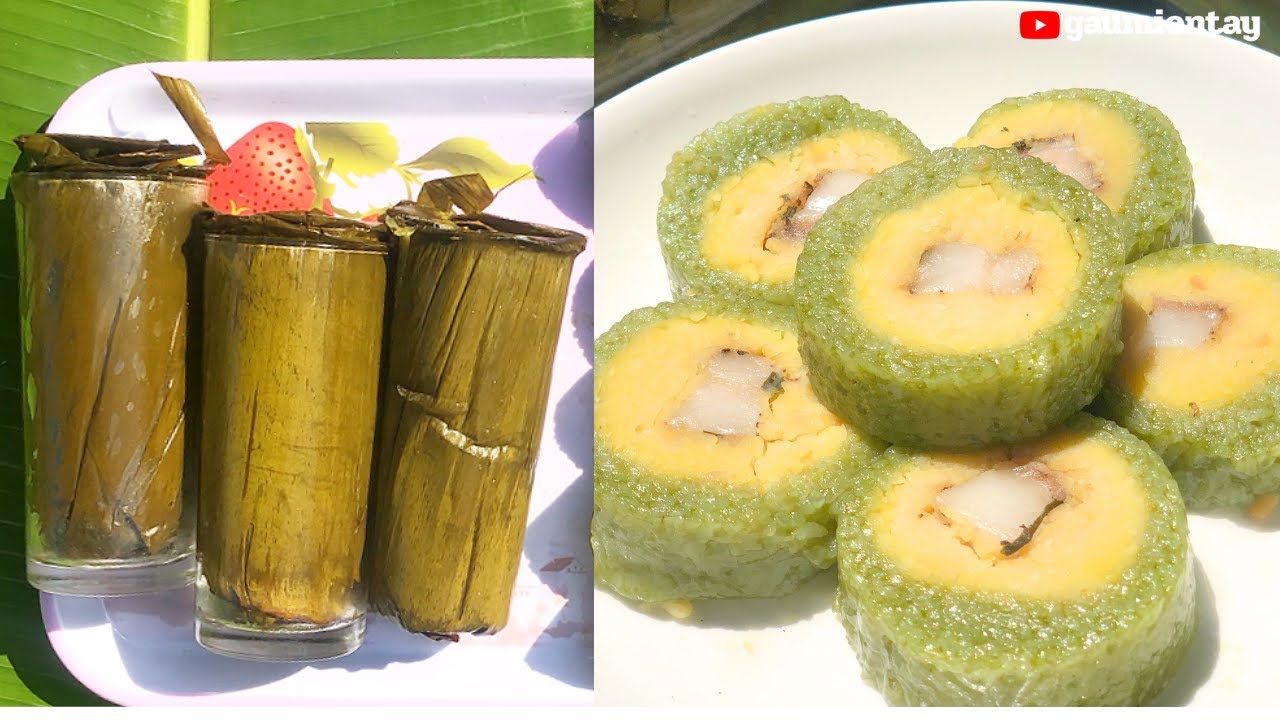 Bánh Tét Ly Cấp Tốc không cần gói hay luộc mà vẫn dẻo ngon | Gấu Miền Tây