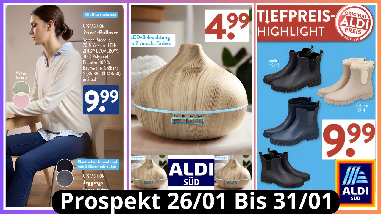 ALDI S&Uuml;D Prospekt der Woche | Angebote ab 26/01/2026 BIS 31/01/2026  Rabatt Deals DE #katalog #aldi