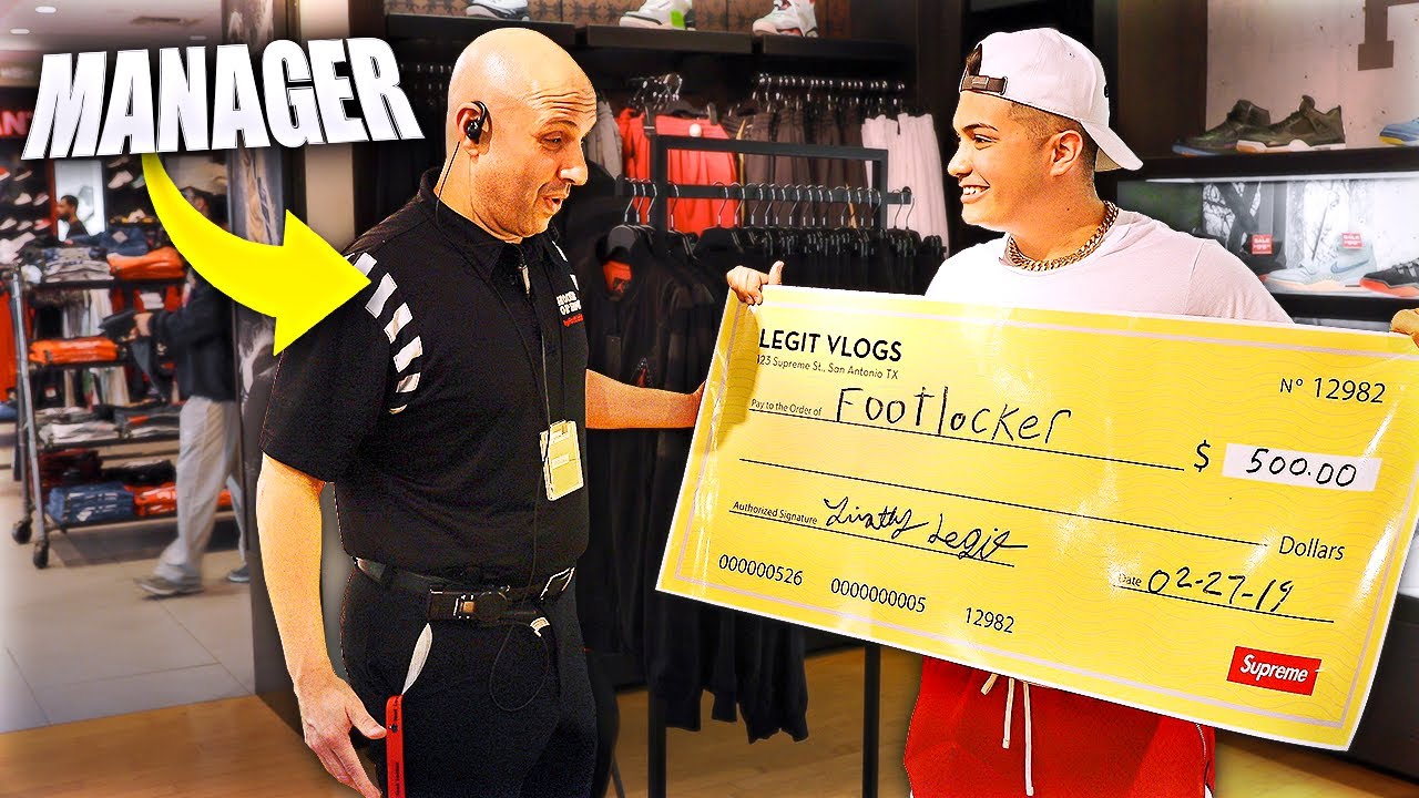 Покупайте ВСЕ в Footlocker с БОЛЬШИМ чеком!